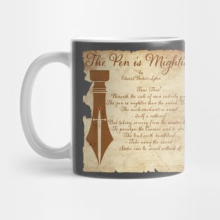 The Pen is Mightier Than the Sword Mug